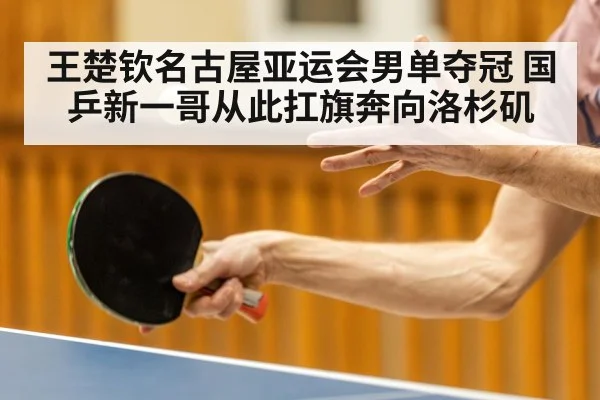 王楚钦名古屋亚运会男单夺冠 国乒新一哥从此扛旗奔向洛杉矶